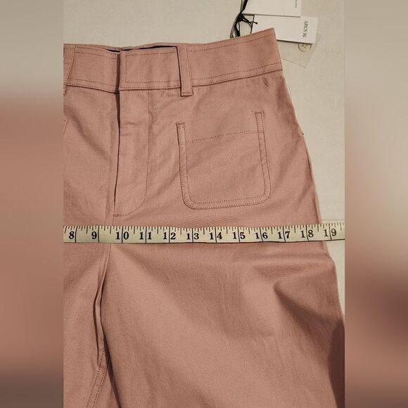 The Script Chiara Wide Leg High Rise Pants in Rose Size 8 - Picture 10 of 13